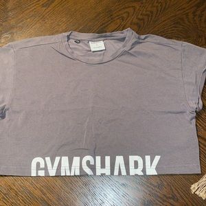 Gymshark Fraction Crop Top Size Small